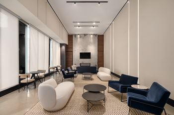 Lobby at The Paxton, Brooklyn